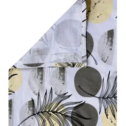 Arrabi Single Bed Cotton Bedsheet and Pillow Cover - Grey image 5