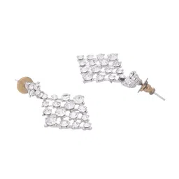 anouk Silver-Plated AD-Studded Handcrafted Jewellery Set image 4