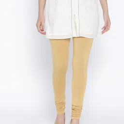 AURELIA Beige Churidar Leggings-image-25