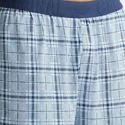 Jockey IM02 Men's Tencel Micro Modal Cotton Elastane Stretch Regular Fit Checkered Sleep Shorts image 5