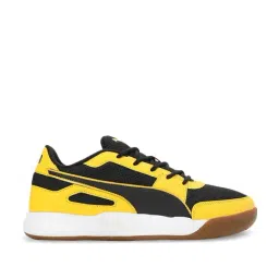 Puma Men's Deuce Black Indoor Court Shoes-image-3