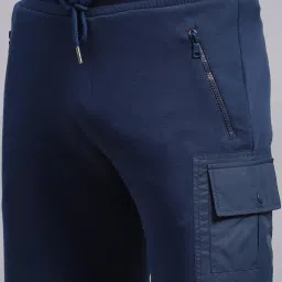 Monte Carlo Blue Regular Fit Cargo Shorts image 5