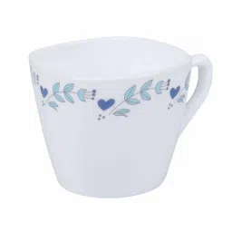 @Home Arias White 12Pcs Opalware Morning Glory Cup & Saucer Set image 5