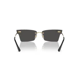 Ray-Ban Grey Irregular Unisex Sunglasses image 5