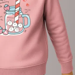 HELLCAT Girls Mint Green & Pink Printed Hoodie - Pack of 2 image 5