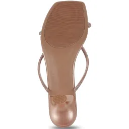 Metro Women's Rose Gold Slides image 5
