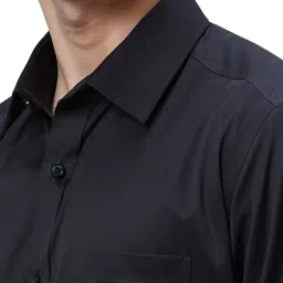 Park Avenue Black Regular Fit Shirt image 5