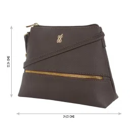 Baggit Brown Small Cross Body Bag image 5