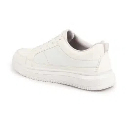 Fausto Men's White Casual Sneakers image 5