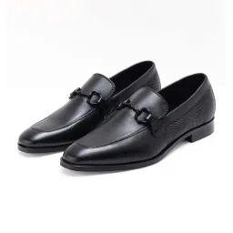 Rare Rabbit Men's Black Loafers image 5