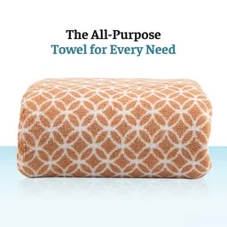 Kuber Industries Brown & White Printed Microfiber 280 GSM Ultra Absorbent Soft Face Towel image 5