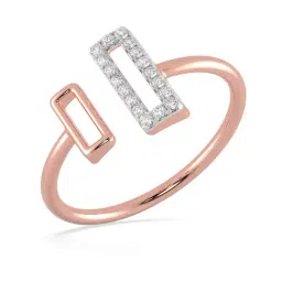 Malabar Gold and Diamonds 18k Rose Gold Diamond Ring-picture-25