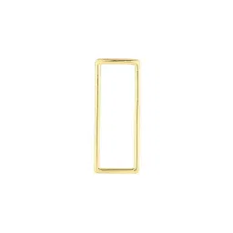 Priyaasi Gold Rectangle Shaped Drop Earring image 5