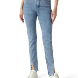 Calvin Klein Jeans Skinny Denim Light Lightly Washed High Rise Jeans-image-18