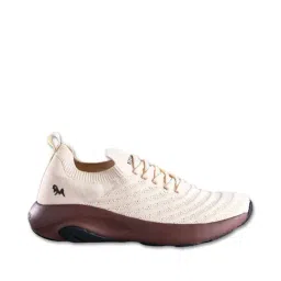 Neemans Men's Begin Walk Glide Ivory Casual Sneakers image 2