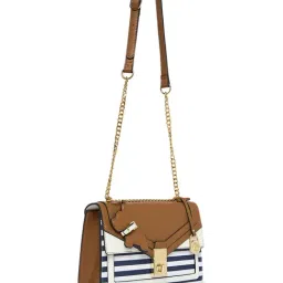 AKIKI LONDON Multicolor WELDON 26 Textured Small Cross Body Bag image 4