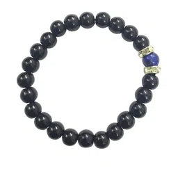 Divine souvenirs Unisex Artificial Stones Studded & Beaded Elasticated Bracelet-picture-16