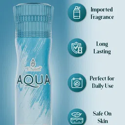 Al-Nuaim Aqua Non Alcoholic Deodorant -200 ml image 3