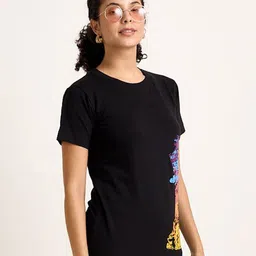 AVOCADO Women Graphic Printed Round Neck Cotton T-shirt-picture-37