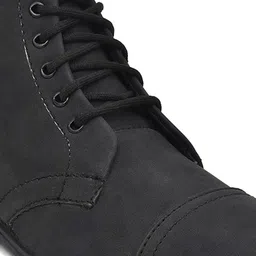 ARIWA Men Casual Block-Heeled High-Top Regular Boots image 2