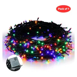 Bubble Trouble Multicolor Serial String Led Light with 8 Modes Changing Controller  Waterproof Serial Lights for Decoration Long for Home Diwali Decoration Christmas Patio Garden 10 Meter Pack of 1-image-57