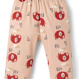 OHMS Single Jersey Knit Full Length Striped Lounge Pant with Vehicle Print Pack of 5 - Multicolor image 5