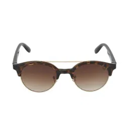Gio Collection GL5022C10 Brown Clubmaster Sunglasses-image-57