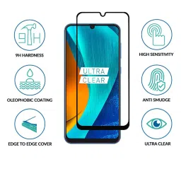 Sprig Edge To Edge Tempered Glass for SAMSUNG Galaxy A34 5G (Pack of 1) image 5