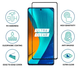 Sprig Edge To Edge Tempered Glass for IQOO 9 SE 5G (Pack of 1) image 5