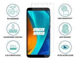 Sprig Tempered Glass Guard for Honor 9i (Pack of 1) image 5