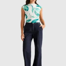 forever new Mel Extended Sleeve Mesh Top image 5