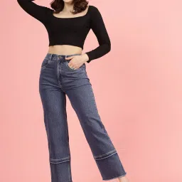 Melon by PlusS Blue Regular Fit Jeans image 5