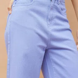 Ginger By Lifestyle Blue Cotton Regular Fit Jeans image 5