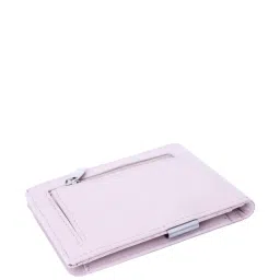 THE HOLISTIK Instant Access Pink Casual Leather Money Clip Wallet for Men image 5