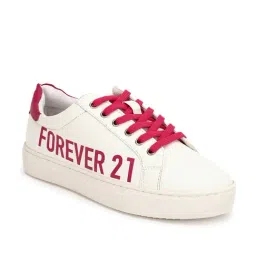 Forever 21 Women's Off White Casual Sneakers-image-85