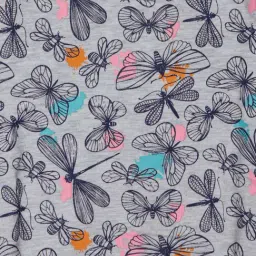 Bodycare Kids Grey Cotton Printed Full Sleeves Sweatshirt image 3