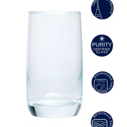 Luminarc Clear Vigne Highball Water & Juice Glass - Set of 6 (330 ml) image 5