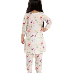 VASTRAMAY Kids Multicolor Printed Kurta & Pants image 2