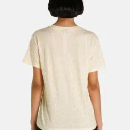 Puma Yellow Printed T-Shirt image 2