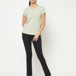 Crimsoune Club Green Slim Fit Top image 5