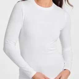 Guess Jeans Pure White Cotton Slim Fit Top image 5