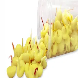 Chandrakala 60 Pcs Yellow Eco Friendly Ghee Diya Wicks-picture-20