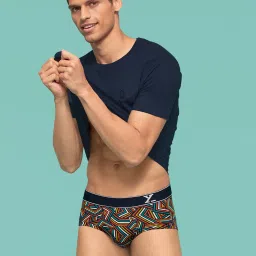 XYXX Multicolor Printed Cotton Briefs image 5