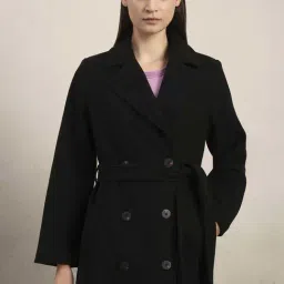 Vero Moda Black Regular Fit Coat image 5