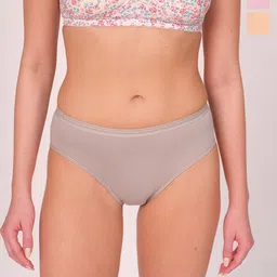 Munns & Mars Women Pack of 3 Low-Rise Assorted Hipster Brief-image-89