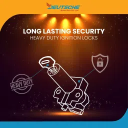 Deutsche Ignition Switch Lock Set for Yamaha Fz-S/Yamaha Fz (Fi) Ver 2.0/Yamaha Fz-S (Fi) Ver 2.0 (2 Wires)-DEUS-0427Z image 3