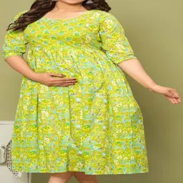 Queens Closet Women Floral Printed Floral Anarkali Kurta image 3