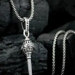 MK gallery Silver-Plated Ethnic Chain image 2