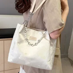 StyleCast Floral Printed Structured Shoulder Bag image 2