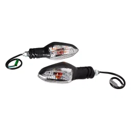 Uno Minda TD-5053 White Blinker Lamp Assembly for Bajaj Discover 125 ST/100 M Front LH/RH (Set of 2)-picture-35